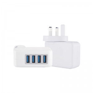 4 พอร์ต USB Smart fast charger_MW21-103